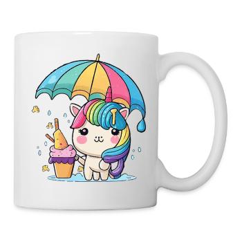 Sort de licorne - Mug blanc - blanc - Droite