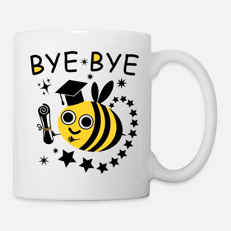 BYE BYE Abeille - Mug blanc - blanc