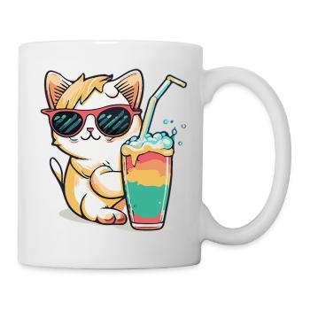 A cat lover's dream - Mug - white - Right