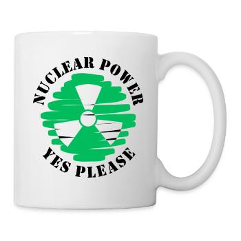 L’énergie nucléaire, oui s’il vous plaît, l’énergie nucléaire - Mug blanc - blanc - Droite