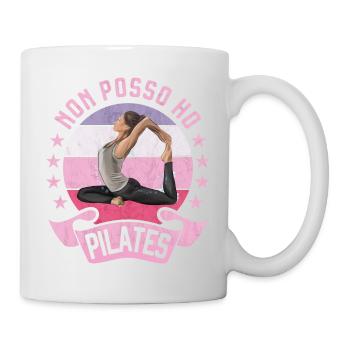 I can not have Pilates Yoga Woman Nice Fitness - Mug - white - Right
