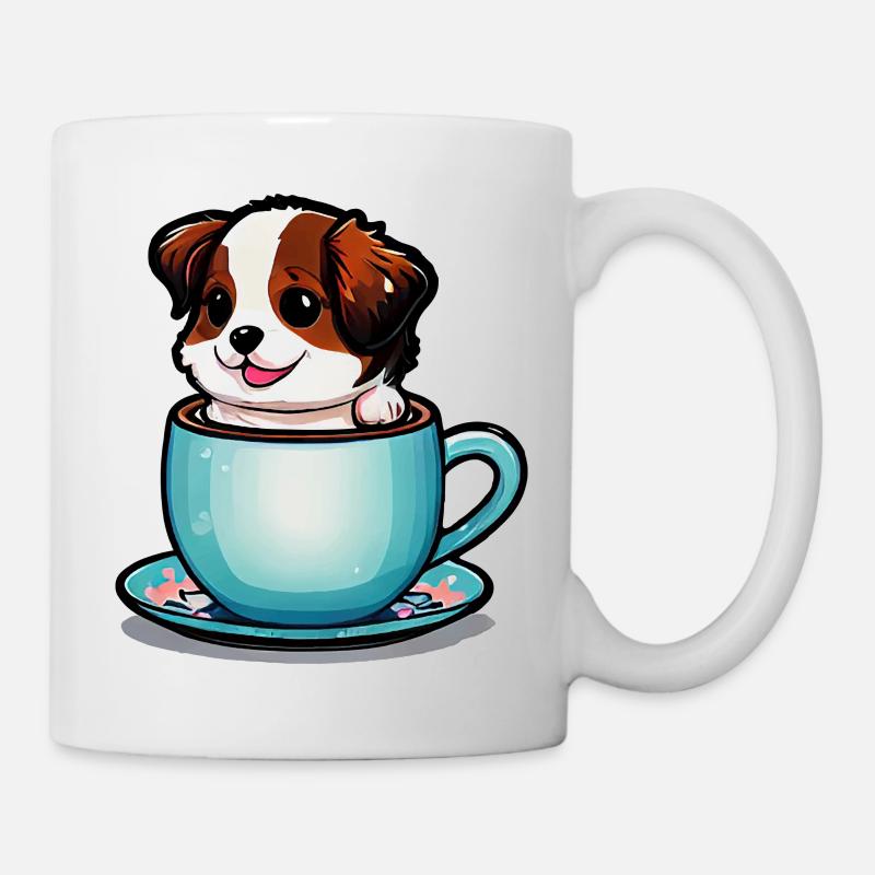Chien mignon: Rien ne vaut le sourire d’un chien - Mug blanc - blanc