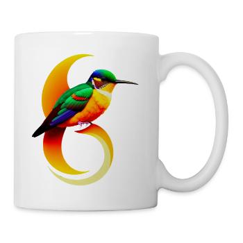 Colibri - Mug blanc - blanc - Droite
