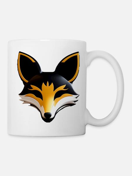 Fennec logo - Mug - white