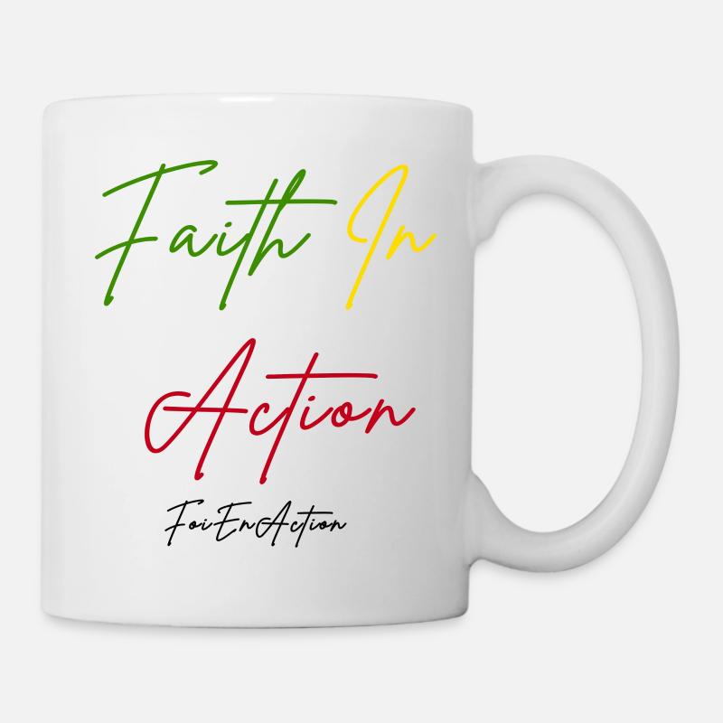 Foi En Action - Mug blanc - blanc