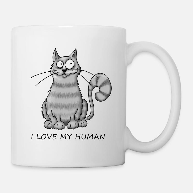 Cat's Love - Mug - white
