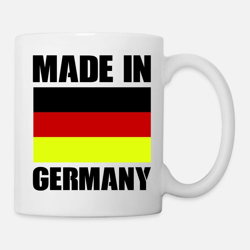 made in germany - Tasse - Weiß
