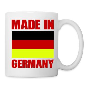 Fabriqué en Allemagne - Mug blanc - blanc - Droite