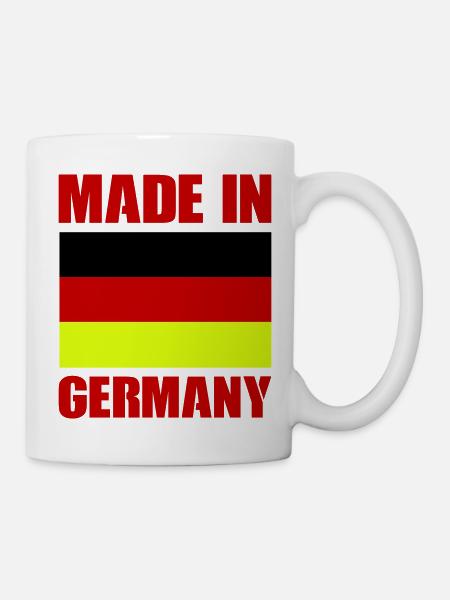 made in germany - Tasse - Weiß
