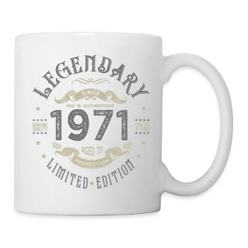 1971 Anniversary legendary since 1971 - Mug - white - Right