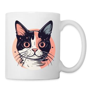 Katze - Tasse - Weiß - Rechts