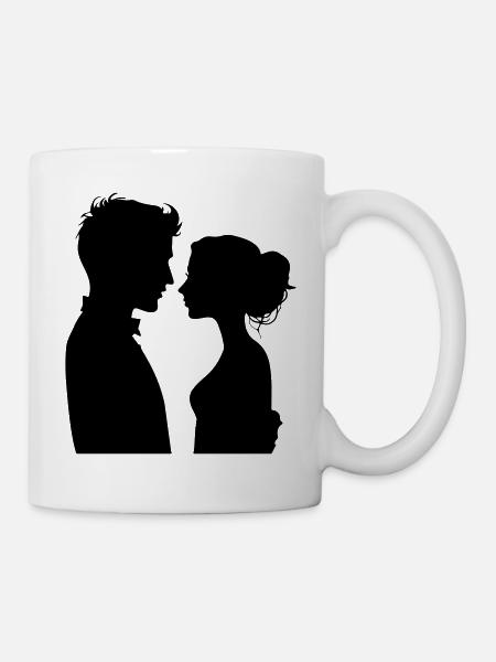 Couple Wedding Couple Marriage - Mug - white