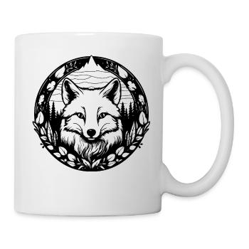 Renard - Mug blanc - blanc - Droite