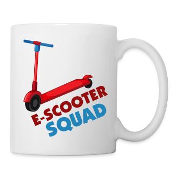 E-Scooter Roller Scooter - Mug blanc - blanc - Droite