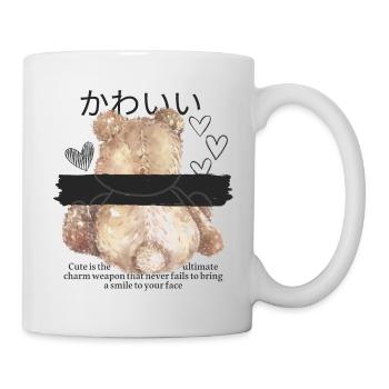 Teddy Comic - Tasse - Weiß - Rechts