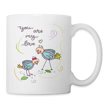 my love - Mug - white - Right