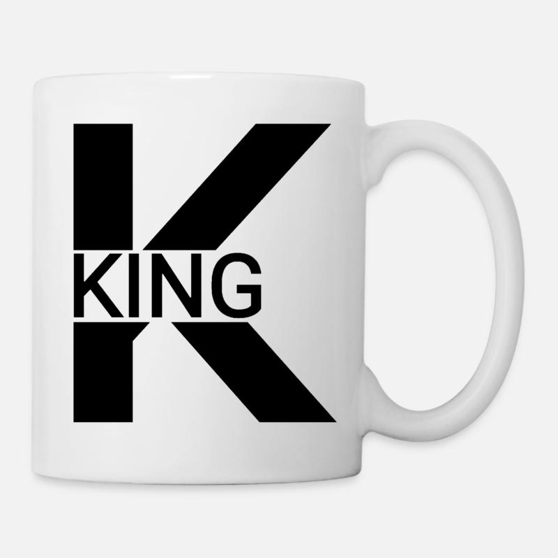 KING - Tasse - Weiß