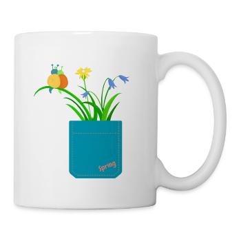 Spring Greetings To Go - Mug - white - Right
