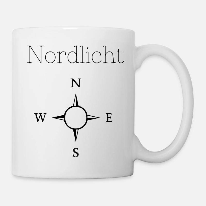 Nordlicht - Tasse - Weiß