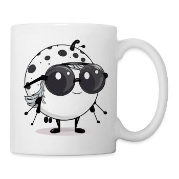 Ali ladybug - Mug - white - Right