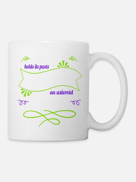 space ship astrophysics astronomy gifts astrology - Tasse - Weiß