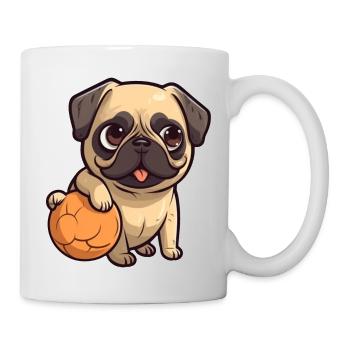 Pug - Mug - white - Right