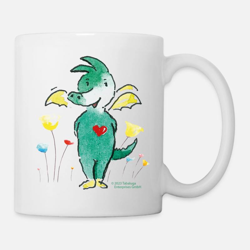 TABALUGA Mit Blumen - Tasse - Weiß