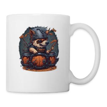 Baterista - Tasse - Weiß - Rechts