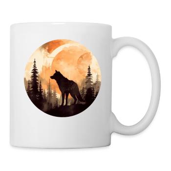 Nuire au loup - Mug blanc - blanc - Droite