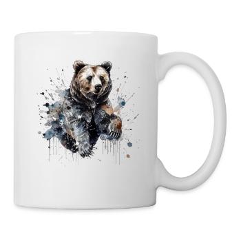 Ours - Mug blanc - blanc - Droite