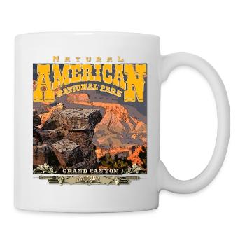 Parc national du Grand Canyon - Arizona - Mug blanc - blanc - Droite