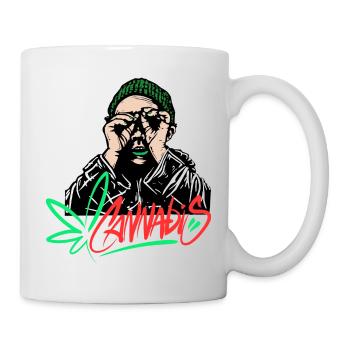 Canabis Men - Tasse - Weiß - Rechts