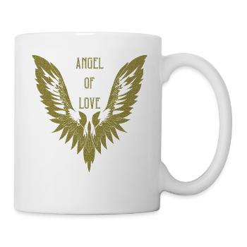 Ange de l’Amour - Mug blanc - blanc - Droite