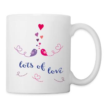 Lots of Love - Mug - white - Right