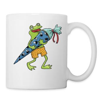 Frog School Cone - Mug - white - Right