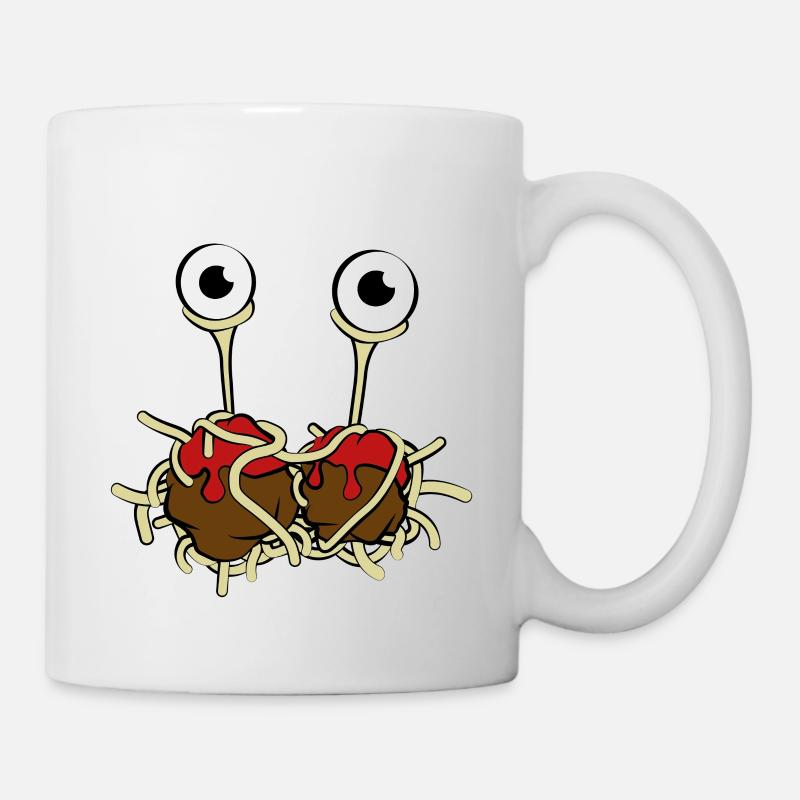 Flying Spaghetti Monster - Tasse - Weiß