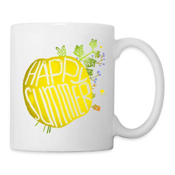 Sommer - Tasse - Weiß - Rechts