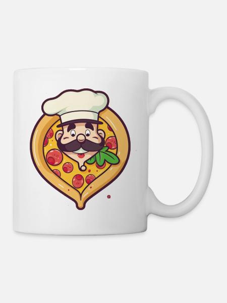 Slice of Heaven A Pizza Lover s Dream - Mug - white