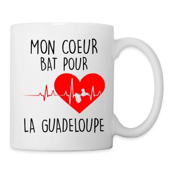 Guadeloupe De Mon Coeur - Mug blanc - blanc - Droite