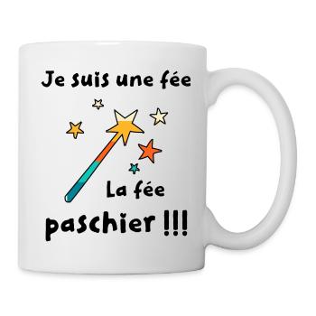 Je suis une fée la fée paschier !!! - Mug blanc - blanc - Droite
