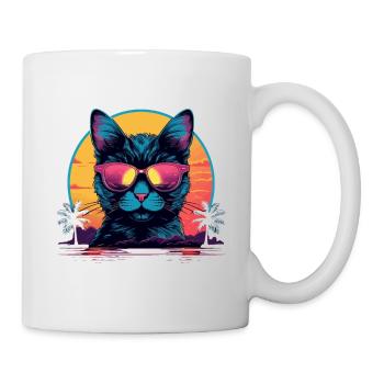 Best Cat Dad Ever - Mug - white - Right