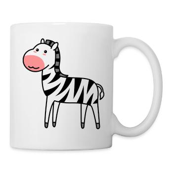 Zebra Comic Animal - Mug - white - Right