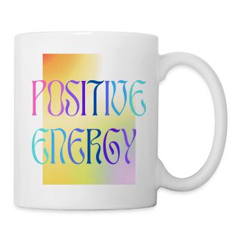 POSITIVE ENERGY - colourful - Mug - white - Right