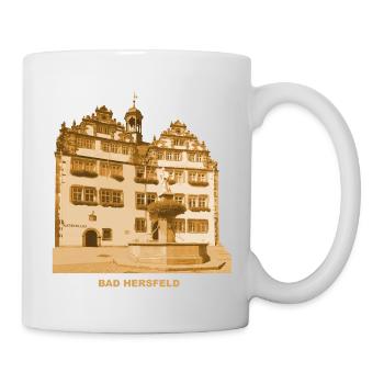 Bad Hersfeld, ville thermale, ville de festival de Hesse - Mug blanc - blanc - Droite