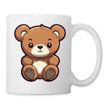 Teddy bear baby - Mug - white - Right