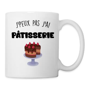 Patisserie Pour La Famille Cadeau Homme ou Femme - Mug blanc - blanc - Droite