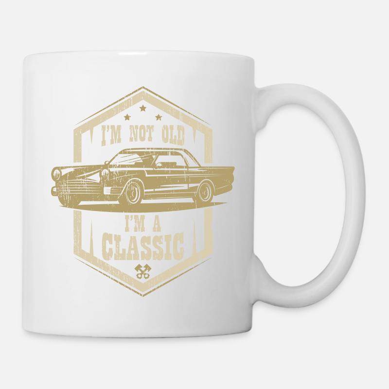 I'M NOT OLD I'M A CLASSIC - Tasse - Weiß