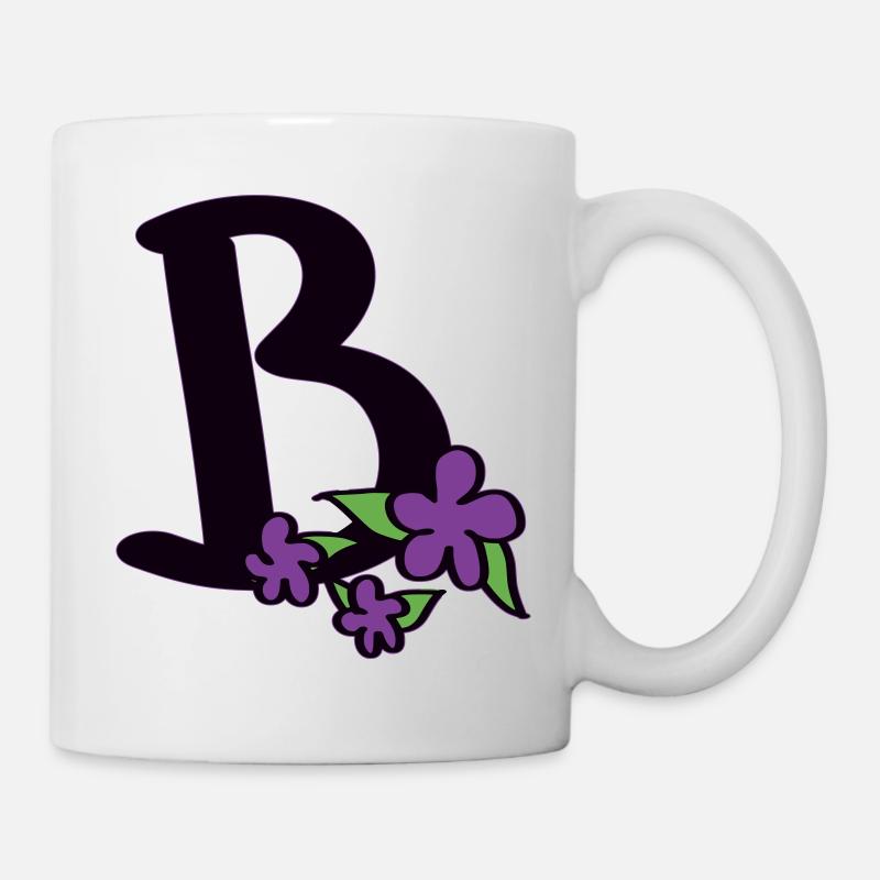 B wie beautyful - Tasse - Weiß
