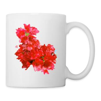 oleander,flower,lotus,vine,floral,flowers - Mug - white - Right