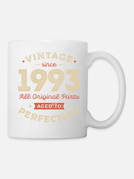 Millésime 1993 Toutes les pièces d’origine - Mug blanc - blanc